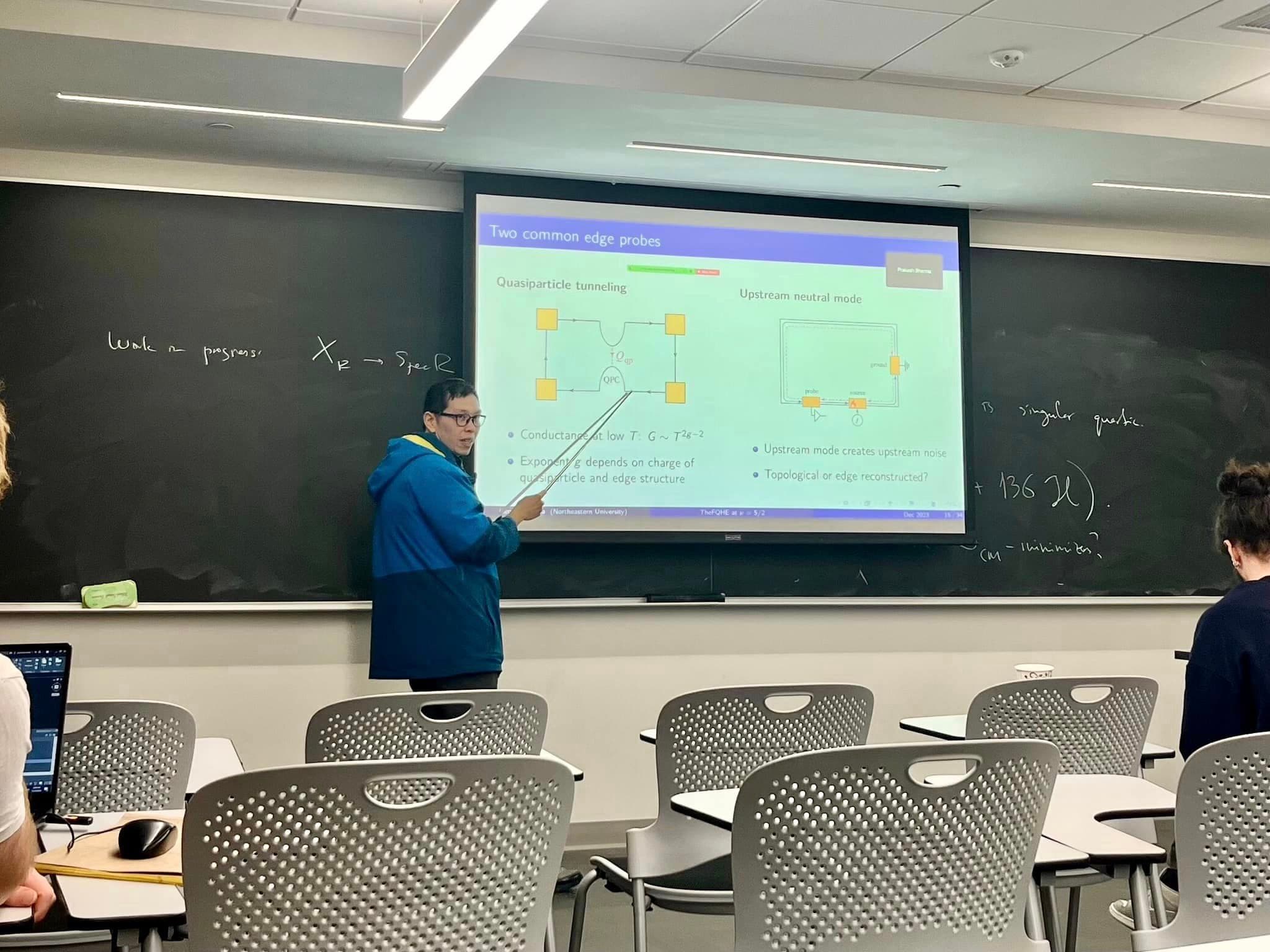 Dr. Ken Ma presenting at Harvard